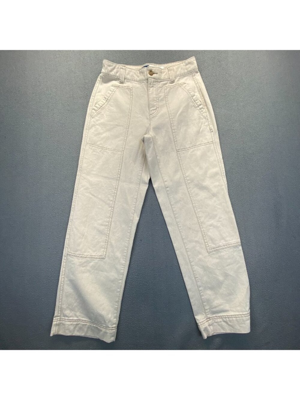 Old Navy Pants Womens Size 4.  High-Rise Straight Leg Carpenter Utility Workwear